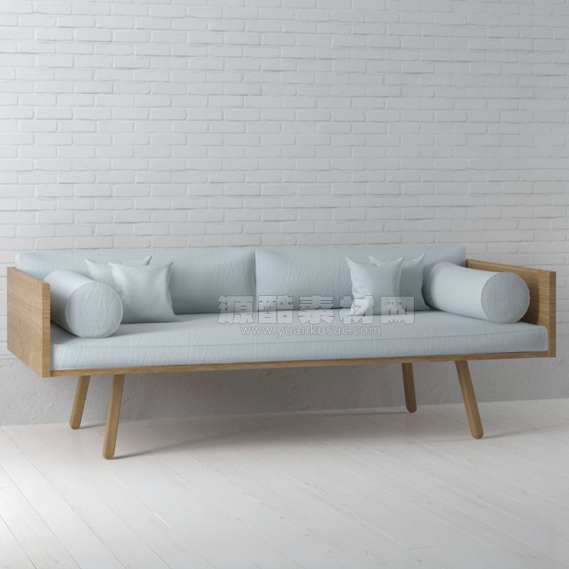 C4D模型-沙发椅模型家具模型下载