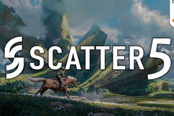 Blender插件-自然景观花草植物生成插件 Geo-Scatter v5.4.0