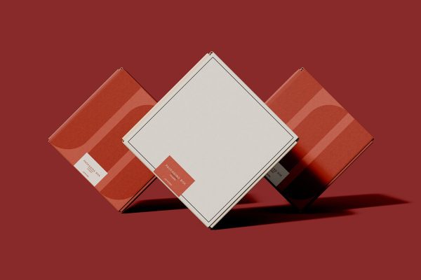 定制化精美包装纸盒样机 Packaging Boxes Mockup