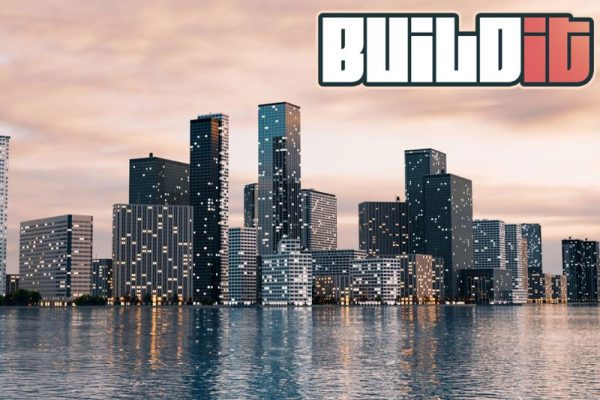 Blender插件-一键生成城市建筑楼房插件 Buildit – Auto Generate Buildings v1.0