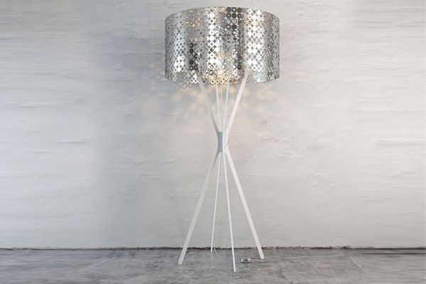 C4D落地灯模型电器模型下载