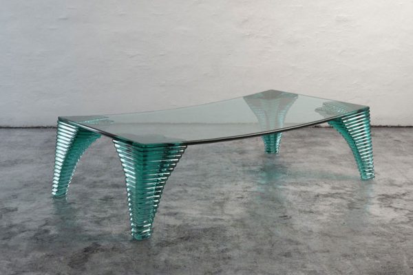 C4D模型-玻璃茶几模型玻璃桌子模型免费下载