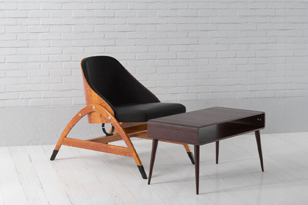 C4D椅子模型矮桌子模型下载