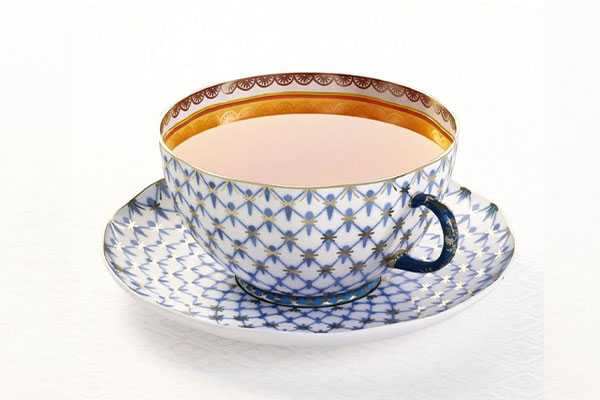 C4D陶瓷茶杯模型茶杯碟模型下载