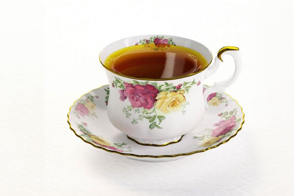 C4D鲜花陶瓷茶杯模型茶杯碟模型下载