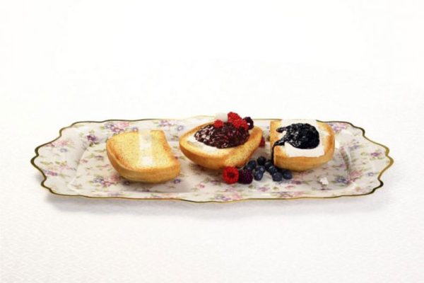 C4D模型-面包模型食品模型