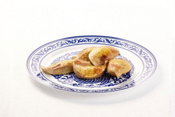 C4D饺子煎饺模型碟子模型下载