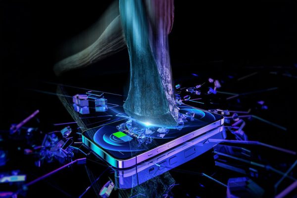 C4D工程-iPhone手机钢化膜场景渲染工程苹果手机模型下载