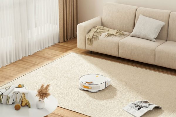 C4D扫地机器人室内场景渲染工程扫地机器人模型