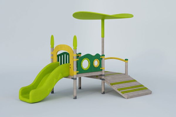 C4D模型-滑梯模型儿童玩具模型免费下载