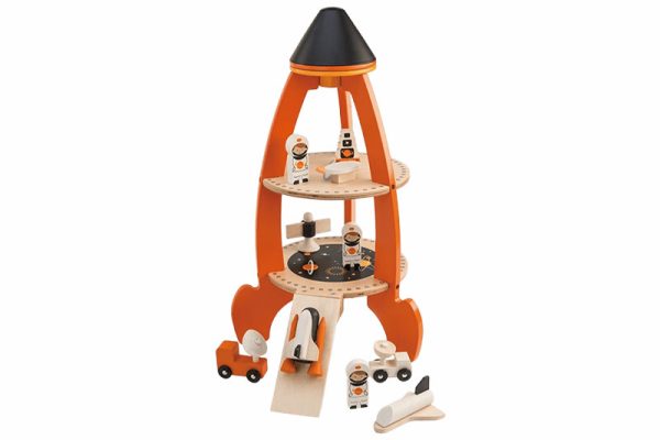 C4D模型-火箭套装玩具模型儿童玩具模型下载