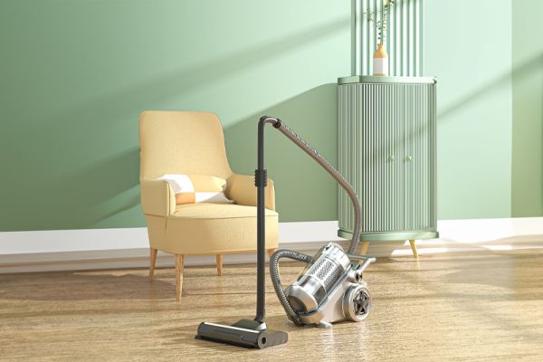 C4D吸尘器产品场景渲染工程吸尘器模型室内场景模型