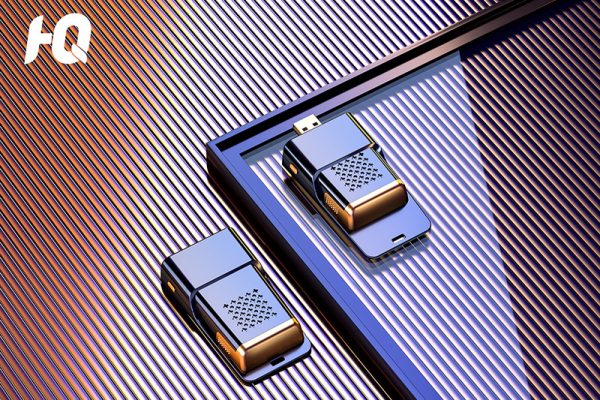 C4D工程-U盘产品场景渲染工程U盘模型电子产品渲染工程