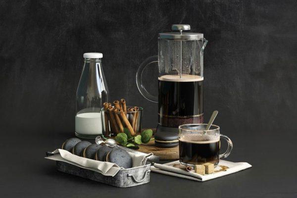 C4D马卡龙模型咖啡牛奶模型甜点模型下载