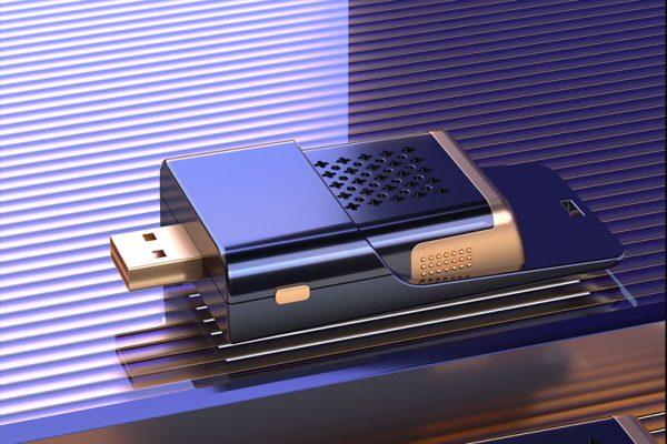 C4D工程-U盘数码电子产品渲染工程U盘产品场景模型