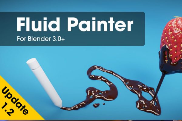 Blender插件-绘制流体工具 Fluid Painter v1.2.16