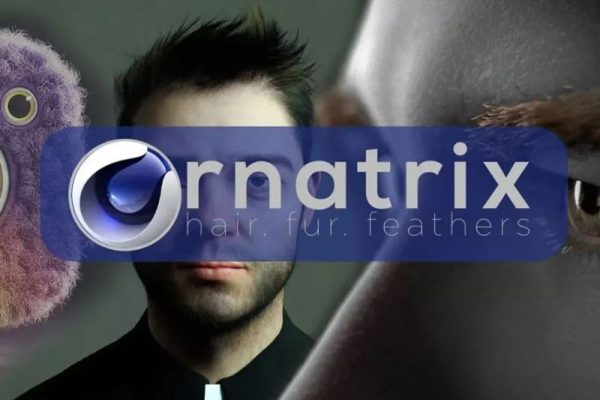 C4D插件-头发羽毛毛发模拟生成工具 Ephere Ornatrix v2.4.0.32507