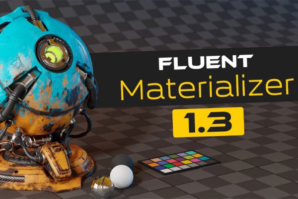 Blender插件-材质制作烘焙贴图工具 Fluent Materializer v1.3.2