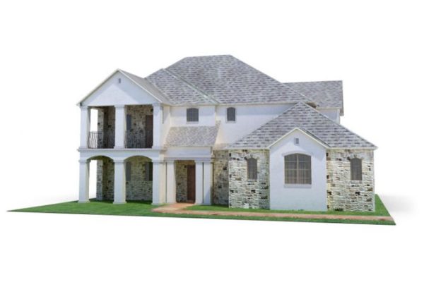 C4D模型-别墅模型房子模型建筑模型下载