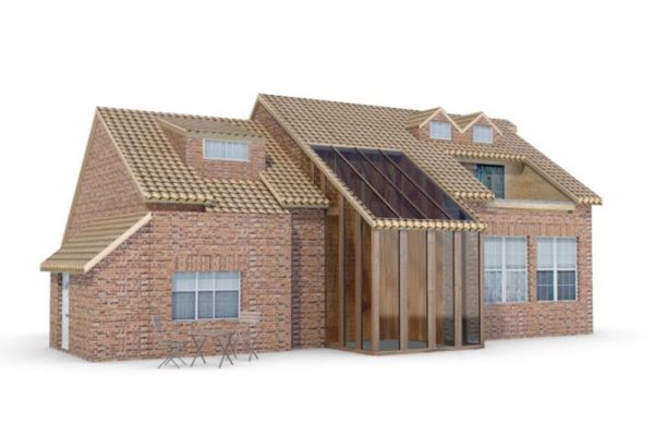 C4D模型-别墅模型房子模型下载