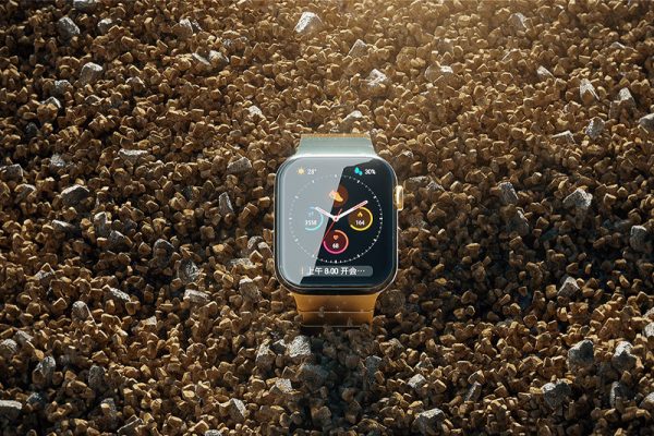 C4D苹果智能手表Apple watch场景渲染工程Apple watch模型