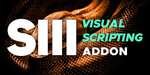 Blender基于节点可视化脚本制作工具 Serpens Blender Visual Scripting v3.2.0
