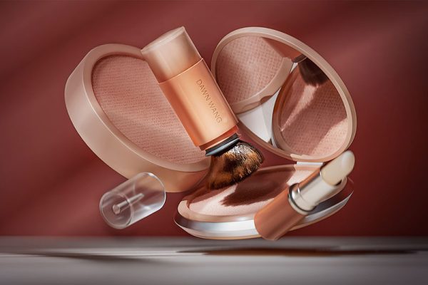 C4D化妆品产品场景渲染工程口红模型粉饼模型