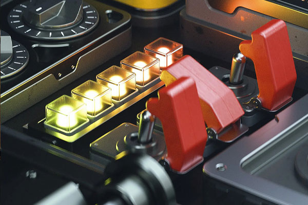 80个开关按钮旋钮控制等模型资产下载