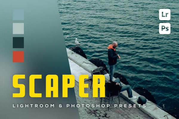 6 个城市格调生活照片调色LR和PS预设 6 Scaper Lightroom and Photoshop Presets