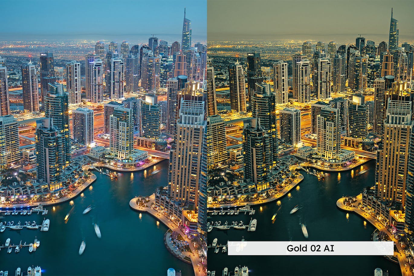 20个迪拜旅行照片调色LR预设和LUT 20 Dubai Lightroom Presets and LUTs