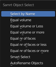 Blender插件-模型智能选择工具 Smart Object Select v2.2