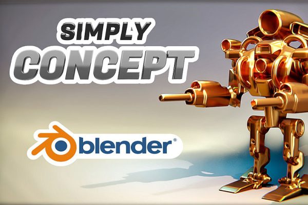 Blender插件-抽象概念模型建模工具 Simply Concept V2.5.1 +使用教程