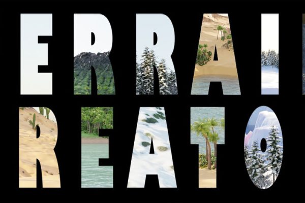 Blender插件-制作三维地形工具 Terrain Creator v1.2