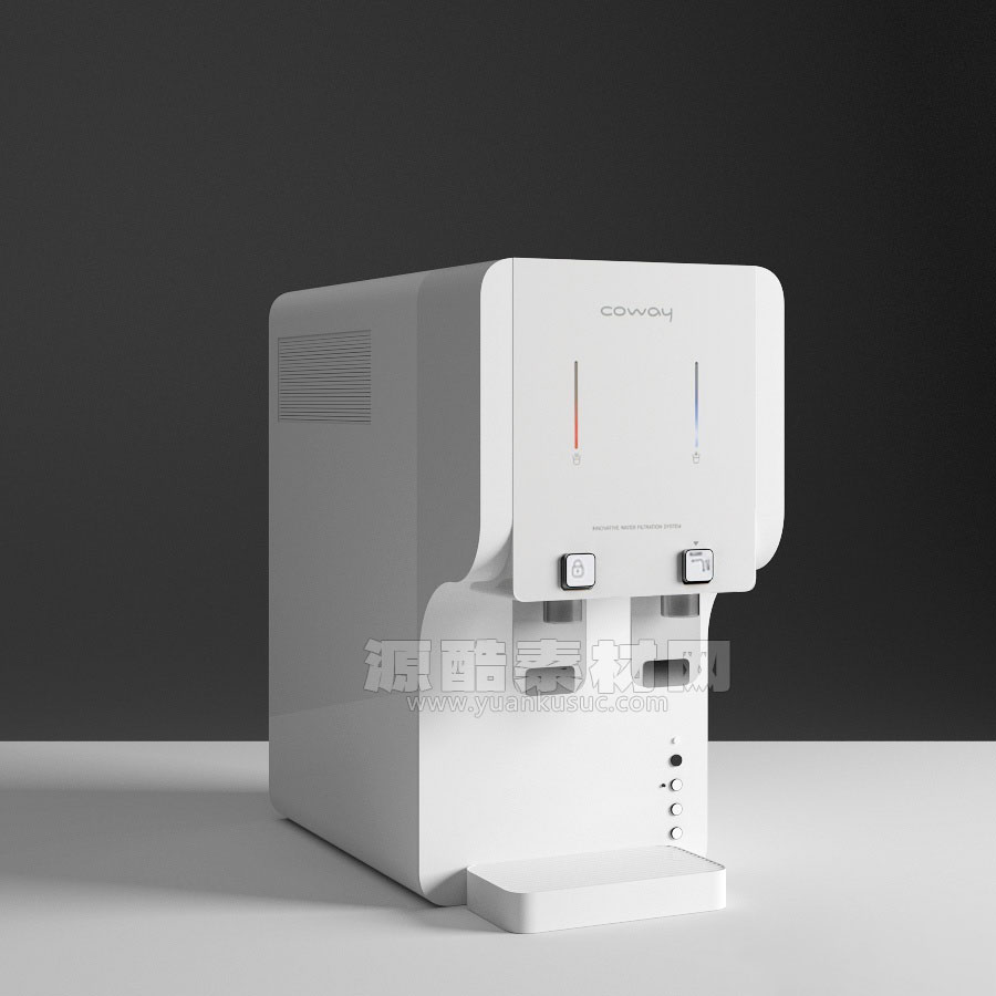 C4D模型-饮水机模型电器模型