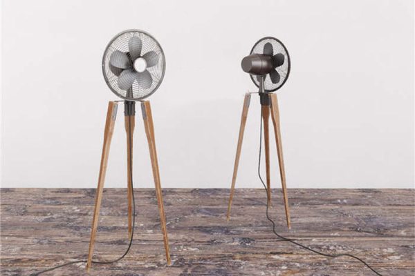 C4D模型-三脚架风扇模型落地风扇模型