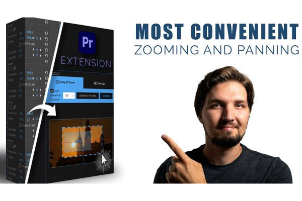 PR脚本-自定义画面放大旋转缩放转场插件 Drag Zoom Pro v1.1.7+使用教程