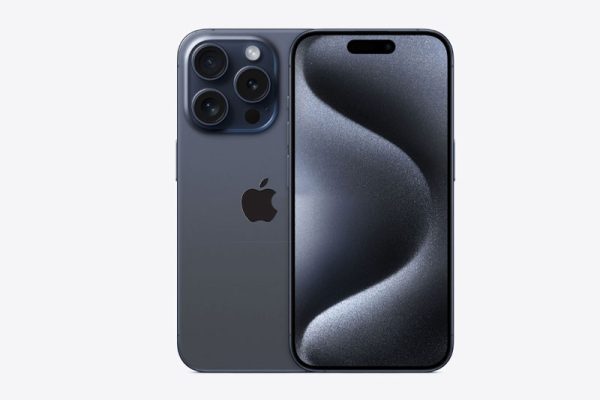 C4D模型-iPhone 15 pro模型 蓝色iPhone15pro苹果手机模型下载