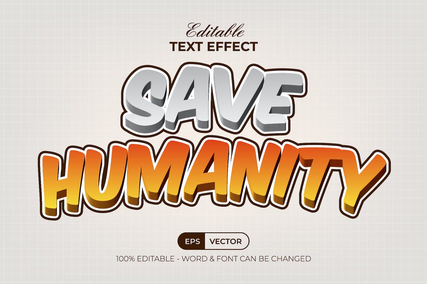 文字效果漫画风格 AI 字体样式 Text Effect Comic Style