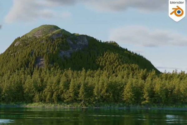 Blender插件-高低地形模型纹理绘制工具 Displace Painter v1.1+使用教程