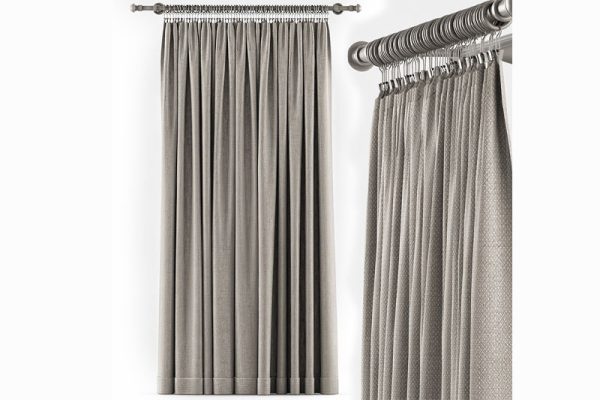 C4D模型-窗帘模型家具模型下载