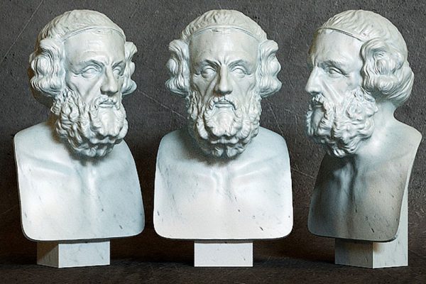 C4D模型-人物雕像模型石像雕塑模型下载