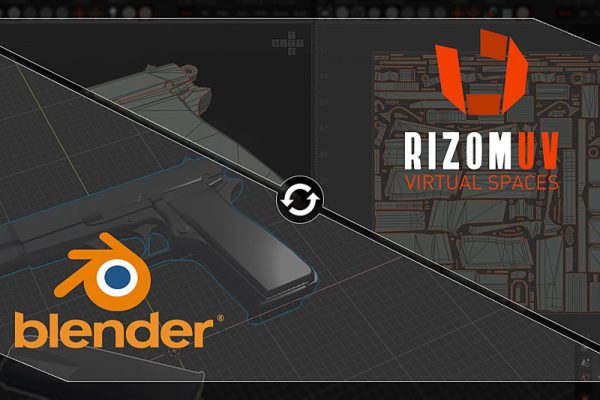 Blender插件-RizomUV桥接工具 Rizomuv Bridge v1.0.2