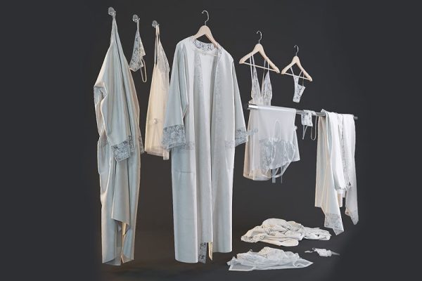 C4D模型-睡衣模型睡袍模型服饰模型下载