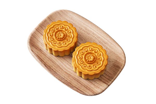 C4D模型-中秋月饼模型木盘模型下载