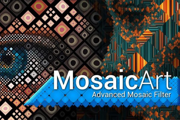 AE插件-高级马赛克动态平铺视觉特效 MosaicArt v1.0 Win中文汉化版