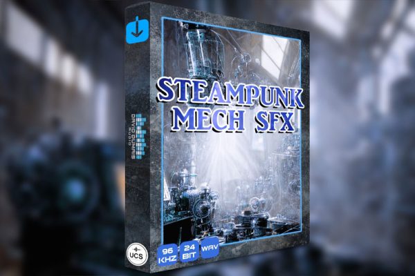 音效素材-1000个蒸汽朋克机甲机械音效素材 Steampunk Mech SFX