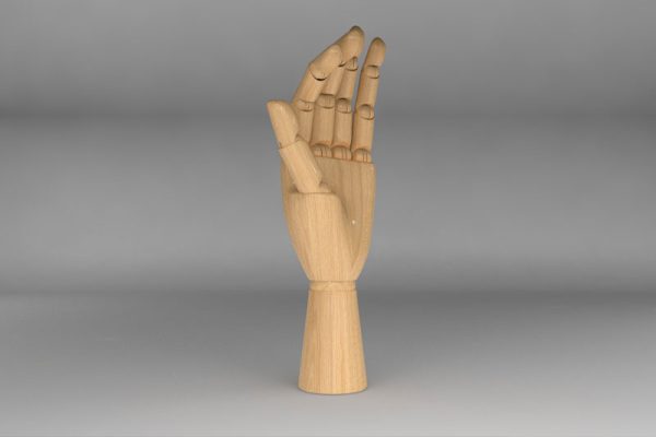 C4D模型-木制手绑定模型木偶手绑定模型下载