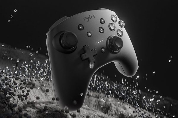 C4D工程-游戏手柄产品场景渲染工程游戏手柄模型