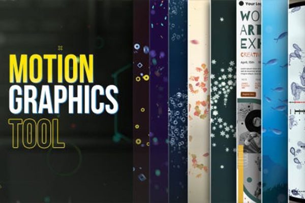 AE脚本-复杂场景动态图形MG动画复制工具 Motion Graphics Tool+使用教程