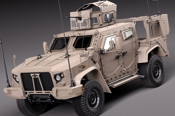 C4D模型-军事装甲车模型救援车模型下载